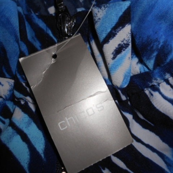 Chicos Zenergy Neema Breanna Print Jacket 1 Small - Picture 6 of 8